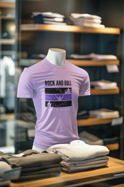 Lavender Oversized - Rock N Roll With Music Men Oversized 240 Design | Men Fashion
