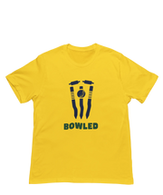 Yellow Regular Fit Tshirt - Bowled Men Regular Fit Tshirt 180 Design | Men Fashion