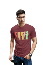 Comfortable Men Regular Fit Tshirt in Maroon - 180 GSM | Fullmoon Styles