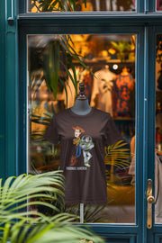 Premium Brown Oversized for Women - 210 GSM Cotton | Fullmoon Styles