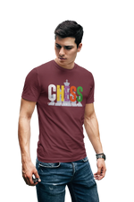 Comfortable Men Regular Fit Tshirt in Maroon - 180 GSM | Fullmoon Styles