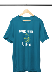 Premium Teal Blue Oversized for Men - 240 GSM Cotton | Fullmoon Styles