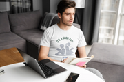 White Regular Fit Tshirt - Good Day To Read Men Regular Fit Tshirt 180 Design | Men Fashion