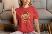 Toy Story Woody Sheriff Women Oversized 240 Red Oversized - Premium Cotton Women Wear
