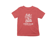 Kids Regular Fit Tshirt - Chess Club Kids Regular Fit Tshirt 180 Red | Fullmoon Styles