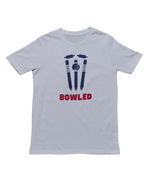 Women Regular Fit Tshirt - Bowled Women Regular Fit Tshirt 180 Gray | Fullmoon Styles