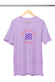 Chess Forecast Women Regular Fit Tshirt 180 Lavender Regular Fit Tshirt - Premium Cotton Women Wear