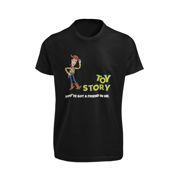 Women Oversized - Toy Story Woody Women Oversized 240 Black | Fullmoon Styles