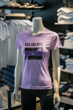 Lavender Oversized - Rock N Roll With Music Women Oversized 240 Design | Women Fashion
