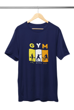 Premium Navy Blue Regular Fit Tshirt for Men - 180 GSM Cotton | Fullmoon Styles
