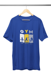 Premium Royal Blue Regular Fit Tshirt for Men - 180 GSM Cotton | Fullmoon Styles