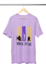 Premium Lavender Regular Fit Tshirt for Men - 180 GSM Cotton | Fullmoon Styles