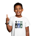 Premium White Regular Fit Tshirt for Kids - 180 GSM Cotton | Fullmoon Styles