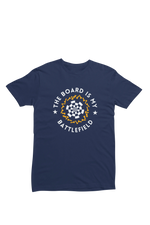 Battlefield Men Regular Fit Tshirt 180 Navy Blue Regular Fit Tshirt - Premium Cotton Men Wear