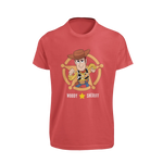 Women Oversized - Toy Story Woody Sheriff Women Oversized 210 Red | Fullmoon Styles