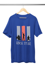Premium Royal Blue Regular Fit Tshirt for Men - 180 GSM Cotton | Fullmoon Styles