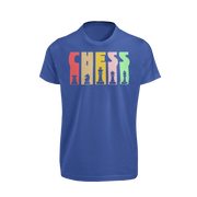 Women Regular Fit Tshirt - Chess Women Regular Fit Tshirt 180 Royal Blue | Fullmoon Styles