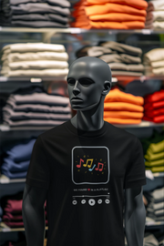 Black Regular Fit Tshirt - We Found Love In Playlist Men Regular Fit Tshirt 180 Design | Men Fashion