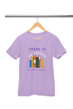 As Loyal As Book Women Regular Fit Tshirt 180 Lavender Regular Fit Tshirt - Premium Cotton Women Wear