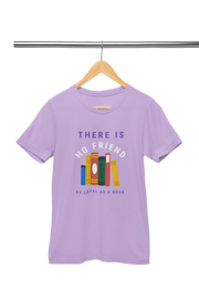 As Loyal As Book Women Regular Fit Tshirt 180 Lavender Regular Fit Tshirt - Premium Cotton Women Wear