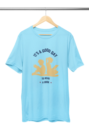 Comfortable Women Regular Fit Tshirt in Sky Blue - 180 GSM | Fullmoon Styles