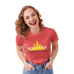 Women Regular Fit Tshirt - Chess Think Before You Move Women Regular Fit Tshirt 180 Red | Fullmoon Styles