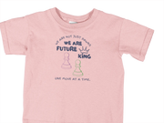 Premium Baby Pink Regular Fit Tshirt for Kids - 180 GSM Cotton | Fullmoon Styles