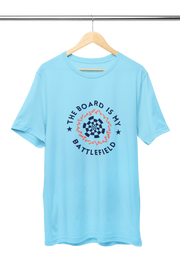 Sky Blue Regular Fit Tshirt - Battlefield Women Regular Fit Tshirt 180 Design | Women Fashion