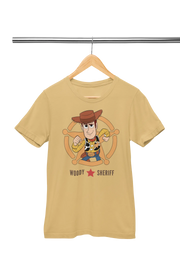 Premium Beige Regular Fit Tshirt for Women - 180 GSM Cotton | Fullmoon Styles