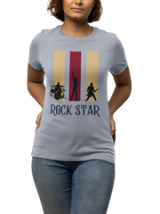 Comfortable Women Regular Fit Tshirt in Gray - 180 GSM | Fullmoon Styles