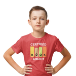 Comfortable Kids Regular Fit Tshirt in Red - 180 GSM | Fullmoon Styles