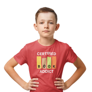 Comfortable Kids Regular Fit Tshirt in Red - 180 GSM | Fullmoon Styles