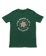 Bottle Green Regular Fit Tshirt - Battlefield Women Regular Fit Tshirt 180 Design | Women Fashion