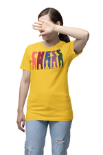 Chess Women Regular Fit Tshirt 180 Yellow Regular Fit Tshirt - Premium Cotton Women Wear