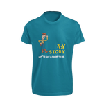 Women Oversized - Toy Story Woody Women Oversized 240 Teal Blue | Fullmoon Styles