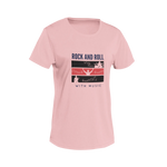 Women Oversized - Rock N Roll With Music Women Oversized 240 Baby Pink | Fullmoon Styles