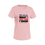 Women Oversized - Rock N Roll With Music Women Oversized 240 Baby Pink | Fullmoon Styles