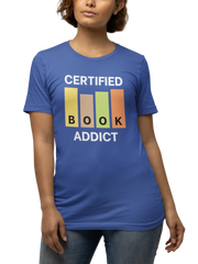 Comfortable Women Regular Fit Tshirt in Royal Blue - 180 GSM | Fullmoon Styles