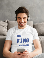 Comfortable Men Regular Fit Tshirt in White - 180 GSM | Fullmoon Styles