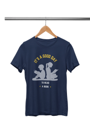 Premium Navy Blue Regular Fit Tshirt for Men - 180 GSM Cotton | Fullmoon Styles