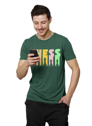 Chess Men Regular Fit Tshirt 180 Bottle Green Regular Fit Tshirt - Premium Cotton Men Wear