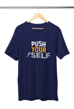 Premium Navy Blue Regular Fit Tshirt for Women - 180 GSM Cotton | Fullmoon Styles