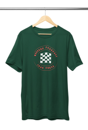 Comfortable Women Regular Fit Tshirt in Bottle Green - 180 GSM | Fullmoon Styles