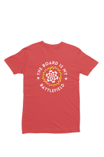 Red Regular Fit Tshirt - Battlefield Men Regular Fit Tshirt 180 Design | Men Fashion