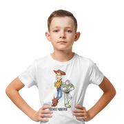 Premium White Regular Fit Tshirt for Kids - 180 GSM Cotton | Fullmoon Styles