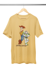 Premium Beige Regular Fit Tshirt for Men - 180 GSM Cotton | Fullmoon Styles