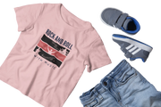 Comfortable Kids Regular Fit Tshirt in Baby Pink - 180 GSM | Fullmoon Styles