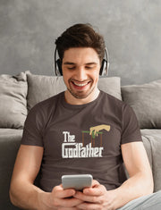 The Godfather Men Oversized 210 Brown Oversized - Premium Cotton Men Wear