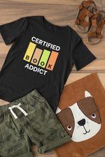 Premium Black Regular Fit Tshirt for Kids - 180 GSM Cotton | Fullmoon Styles