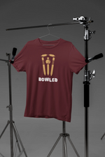 Premium Maroon Regular Fit Tshirt for Women - 180 GSM Cotton | Fullmoon Styles